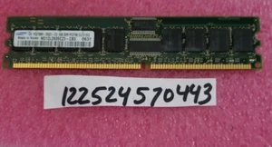 1GB DDR1 PC2700R DDR1-333 2700R 333MHZ 184PIN ECC-REG RDIMM 128X4 1RX4 - Picture 1 of 1