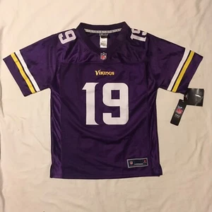 Nike On Field Minnesota Vikings Adam Thielen #19 NFL Jersey Purple Youth Child L - Picture 1 of 11