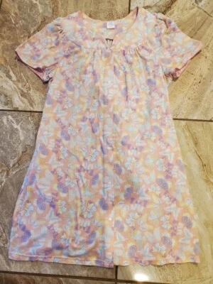 Secret Treasures Rosa Púrpura Amarillo Bata Camisón Abrigo 2X Mariposa 18 20W Foto 1 de 4