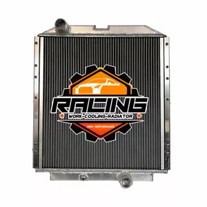Aluminum Radiator For 1997-2004 1999 02 Mitsubishi Fuso FE FG FH Truck 1998 2001 - Picture 1 of 4