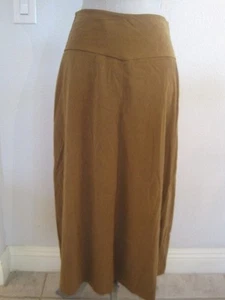 Premise Vermont Faux Suede Savannah Camel Long Maxi Skirt MSRP $68.00 4 or 8 - Picture 1 of 8