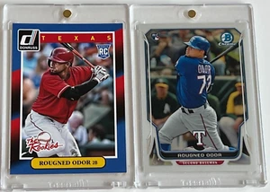 2014 BOWMAN CHROME - ROUGNED ODOR (RC) #23 + 2014 DONRUSS THE ROOKIES (RC) #46 - Picture 1 of 1