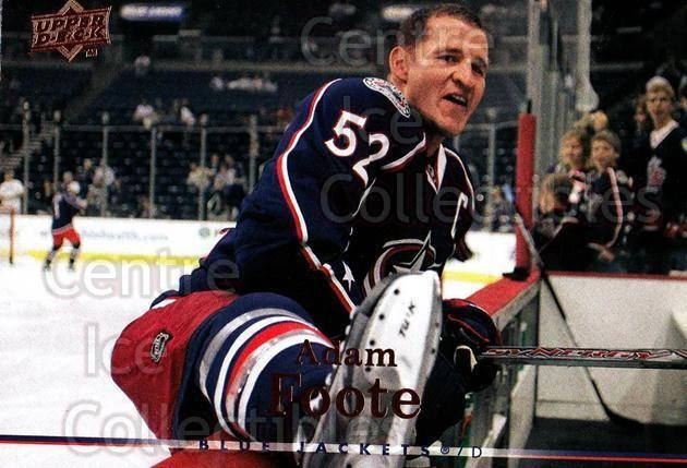 2007-08 Upper Deck #274 Adam Foote - Image 1 of 1