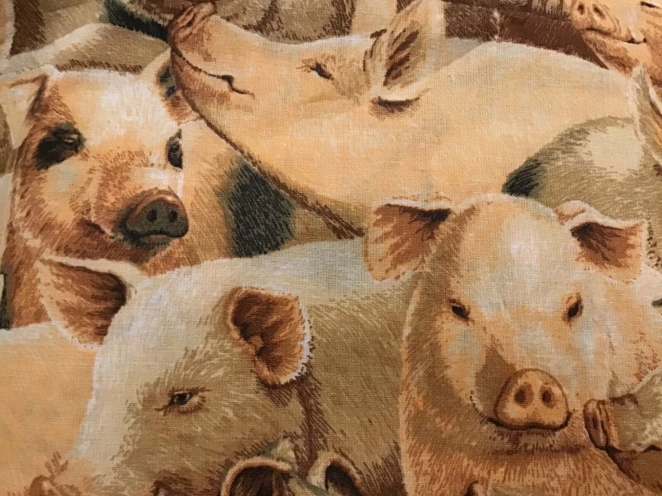 Cerdo cerdo oink nuevo reutilizable granja máscara máscaras reversibles mujeres hombres adolescentes algodón  Foto 1 de 1