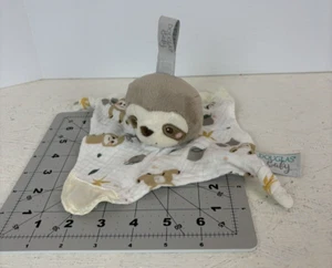 Douglas Baby Sloth Lovey Pacifier Holder Security Blanket Knot and Silky Ends - Picture 1 of 7