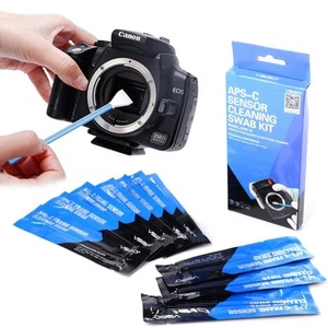(CCD/CMOS) kit tampon de nettoyage de capteur d'appareil photo numérique (écouvillon 10 x 16 mm) - Photo 1 sur 3