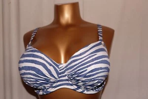 PRIMA DONNA Bügel Bikini Top RAVENA 4008411 adriatic blue blau/weiß NEU - Bild 1 von 3