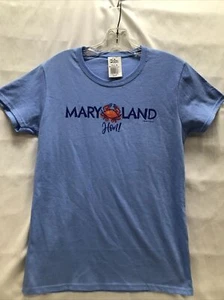 Maryland Souvenir Tshirt Neu mit Etikett Damen M Maryland Hon Crab - Bild 1 von 12