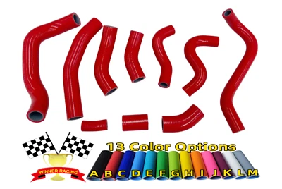 Fit Honda CBR1000RR/RA; CBR1000S/RS 2012 - 2023 Silicone Hoses RED - Imagem 1 de 4