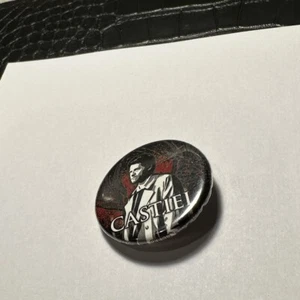 Castiel Warner Bros Button Brooch Pin - Picture 1 of 7
