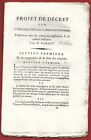1790 REVOLUTION RABAUT DE ST ETIENNE PROJET DECRET ORGANISATION GARDES NATIONALE