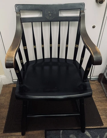 Nichols And Stone Harvard University Windsor  Chair VERITAS Local Pick Up Cover