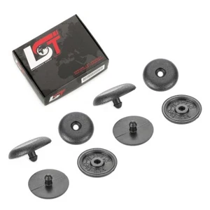 4x Sicherheitsgurt Stopper Kunststoff Knopf für AUDI - Bild 1 von 7