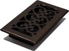 Decor Grates SPH408-RB Floor Register, 4x8, Rubbed 4x8 Inches, Bronze