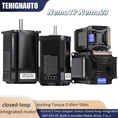 Nema17 Nema23 Integrated Closed-loop Stepper Hybrid servo Motor Built-in Driver - Image 1 of 4
