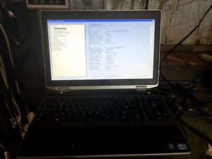 Dell Latitude E6530 15.6 Laptop Core i7-3540M 3.00ghz, 4GB Ram, 320gb hdd