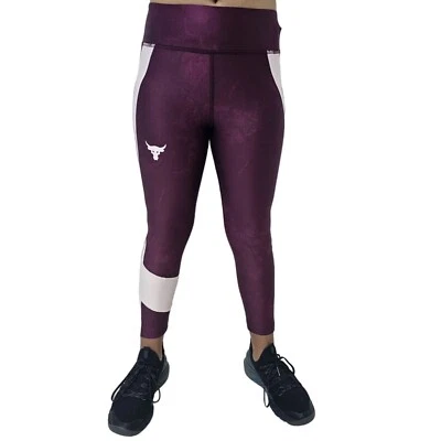 Under Armour Project Rock Girls Ankle Crop Leggings - Image 1 of 4