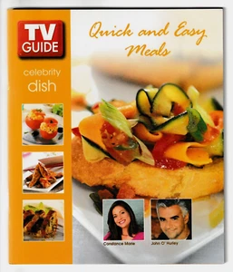 NEW TV-Guide “Celebrity Quick Easy Meals” Vintage 40pg Favorite Recipes Cookbook - Bild 1 von 4