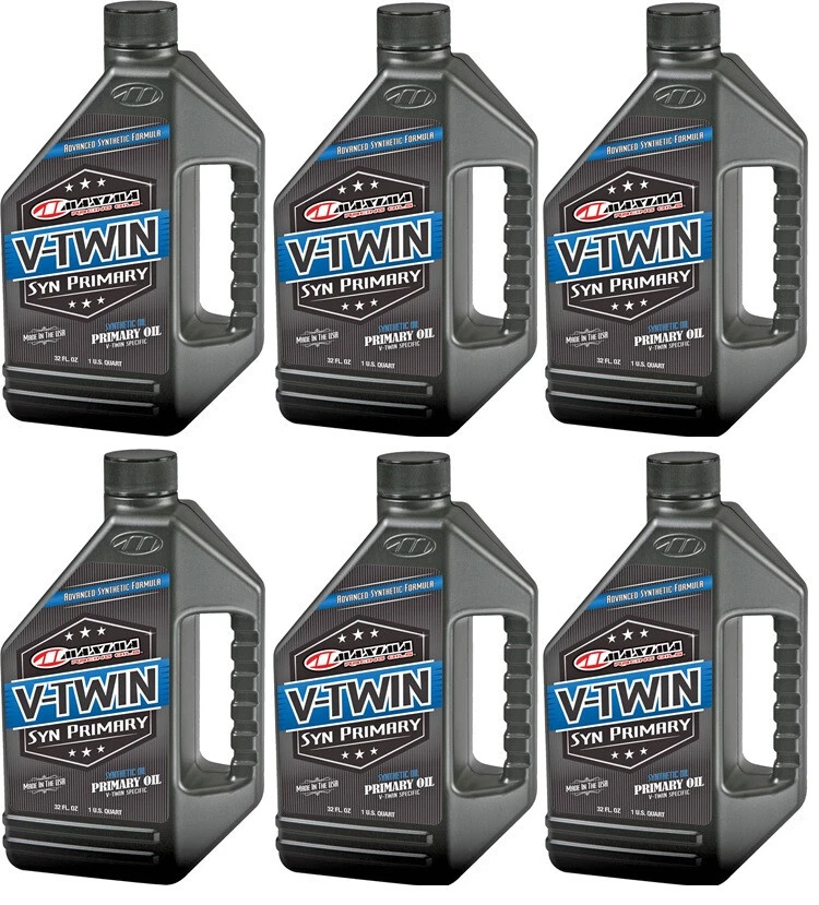 Embrague húmedo de aceite primario sintético Máxima V-Twin de 6 cuartos Harley Davidson Foto 1 de 1