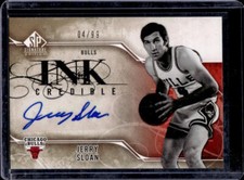 2009-10 SP Signature Edition Jerry Sloan Inkcredible Auto Autograph #4/99 Bulls