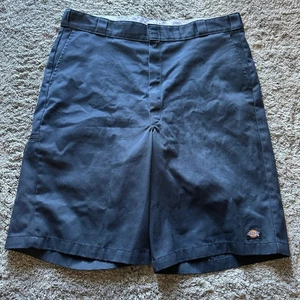 Dickies Loose Fit Flat Front Work Shorts Blue Size 40 - Picture 1 of 10