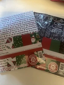 Erinnerungen Weihnachten Noel 8,5" x 11" Feiertagskarton 50 Blatt 10 Designs - Bild 1 von 5