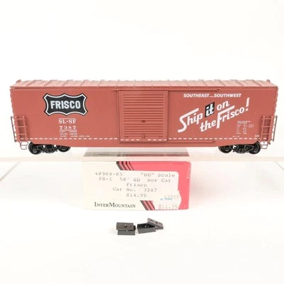 Intermountain HO Scale Frisco SLSF #7387 PS-1 50' SD Box Cat Kit Built 40909-05 - Image 1 of 4