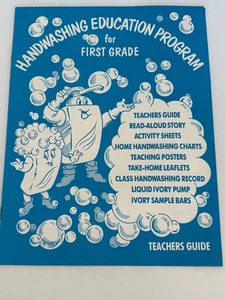 Vintage 1987 Proctor Gamble Elfenbein Händewaschen Broschüre erste Klasse Lehrerausgabe - Bild 1 von 4