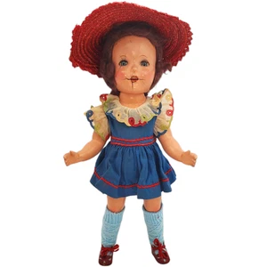 Vintage Composite Doll 15 in Unmarked - Picture 1 of 17