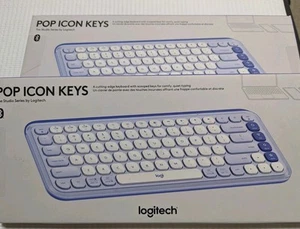 Logitech POP ICON KEY Teclado Inalámbrico Bluetooth, para Portátil, Tabletas, PC - Imagen 1 de 5