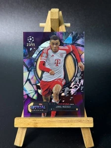 Topps Crystal Champions League 2024 Jamal Musiala Purple 23/99 Bayern Munich - Picture 1 of 2