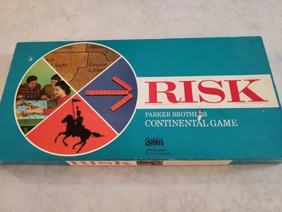 Vintage Risk Board Game 1959-1963 Edition Parker Brothers Complete - Image 1 of 4