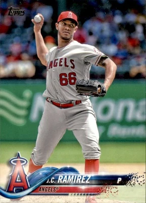 2018 Topps #568 J.C. Ramirez Los Angeles Angels - Image 1 of 2
