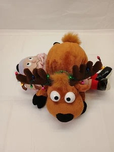 Gemmy Grandma Got Run Over By A Reindeer Animated Christmas Plush Lights Song - Picture 1 of 7