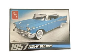 1957 Chevy Bel Air 1:25 Scale Plastic Model Kit By AMT - Picture 1 of 5