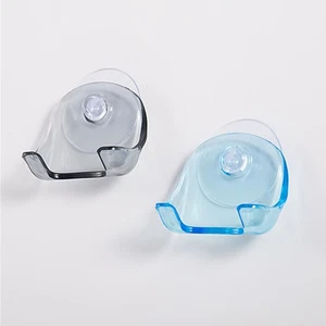 2 Stück Duschbügel Rasierer Halter Rasierpinsel Ständer Rasur Saugnapf - Bild 1 von 11