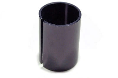 OMNI Racer WORLDS LIGHTEST Stem Shim  1-1/8" to 1" steerer (28.6-25.4mm) BLACK - Image 1 of 4