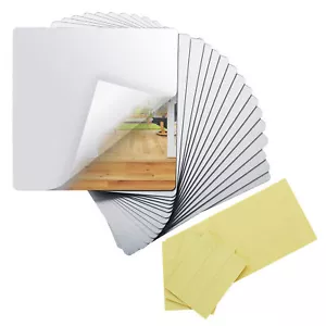 Creekview Home Emporium Peel and Stick Piastrelle Specchio Confezione da 16 Fogli Acrilici - Foto 1 di 8