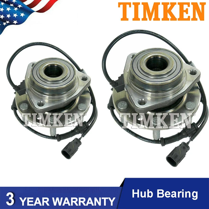 Juego de buje y cojinete de rueda delantera Timken 513188 para Buick Rainier Isuzu Ascender Foto 1 de 4