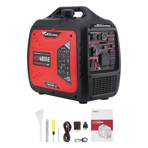 4800W Peak Portable Inverter Generator Gas Powered Electric/Remote Start 120V - Picture 1 of 10