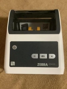Zebra ZD420 300 DPI Direct Thermal Label Printer With Power Cord ZD620 ! - Picture 1 of 7