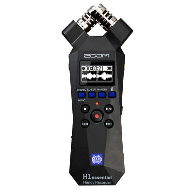 Zoom H1essential 2-Track 32-Bit Float Portable Audio Recorder - Image 1 of 4