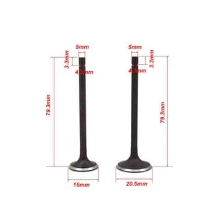 SCMCH Intake Exhaust Stem Valve For Honda DIO50 DIO 50 TODAY50 TODAY 50 GFC50  - Bild 1 von 5