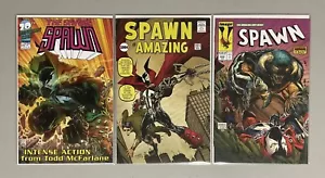 🔥McFarlane Key Comics🔥Spawn #220 221 222 (2012)🔥NM-(9.0-9.4)🔥Homage Variants - Picture 1 of 4