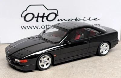 1:18 Otto Mobile BMW 850CSI E31 negro black OT904 NUEVO NEW - Imagen 1 de 4