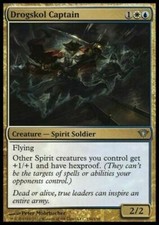 1x DROGSKOL CAPTAIN - Spirit - Dark Ascension - MTG - NM - Magic the Gathering