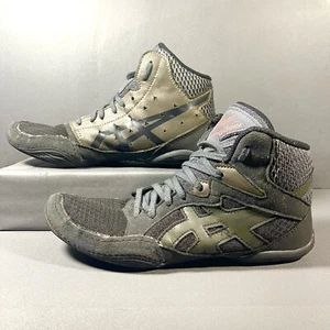 Zapatos de Lucha ASICS Snapdown 3 III GS Talla 6 Negros/Iridiscentes Gunmetal 1084A009 - Imagen 1 de 10