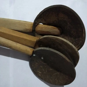 Coconut Shell Spoon Ceylon Homemade Eco Friendly Product for Healthy Kitchen - Picture 1 of 9