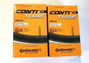 2x Continental MTB 29 x 1,75-2,5 42mm Presta Ventil Fahrradschlauch - Bild 1 von 1