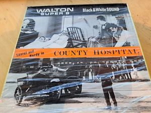 COUNTY HOSPITAL 1932 LAUREL & HARDY SUPER 8 B/W SOUND 400FT CINE 8MM FILM - Picture 1 of 13